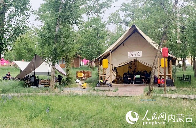 湖灣林社露營(yíng)基地。 實(shí)習(xí)生劉姿佚攝。