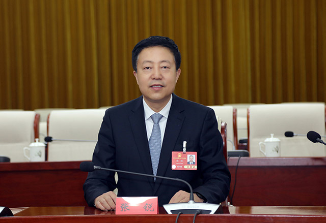 全國(guó)人大代表、內(nèi)蒙古自治區(qū)文化和旅游廳黨組書記張銳。受訪者供圖