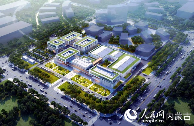 顯鴻集成電路產(chǎn)業(yè)園項目效果圖。受訪者供圖